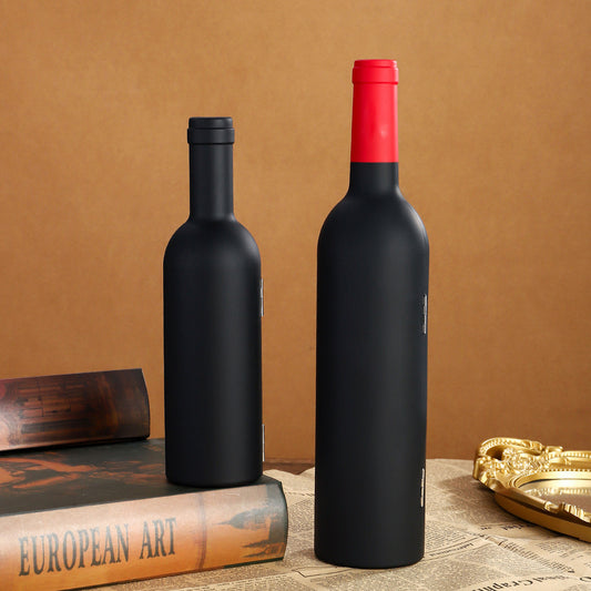 Coffret Accessoires Vin en Forme de Bouteille