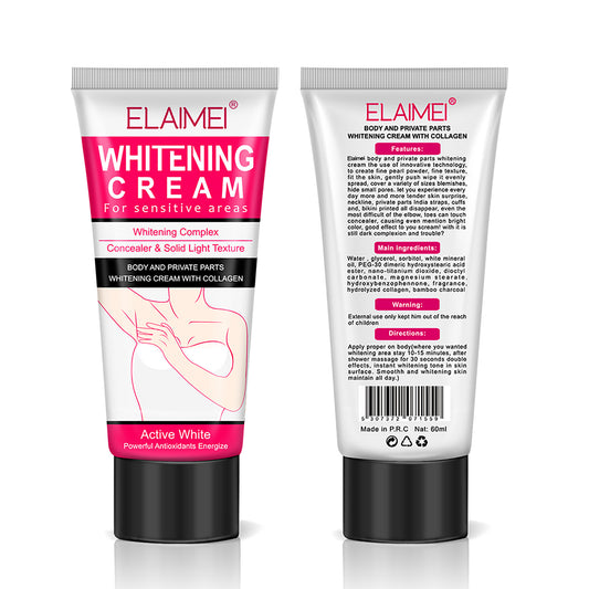 Crème Éclaircissante ELAIMEI – Pour Zones Sensibles