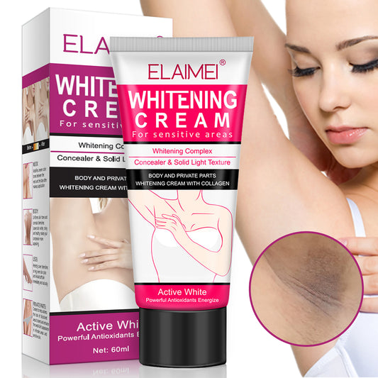 Crème Éclaircissante ELAIMEI – Pour Zones Sensibles
